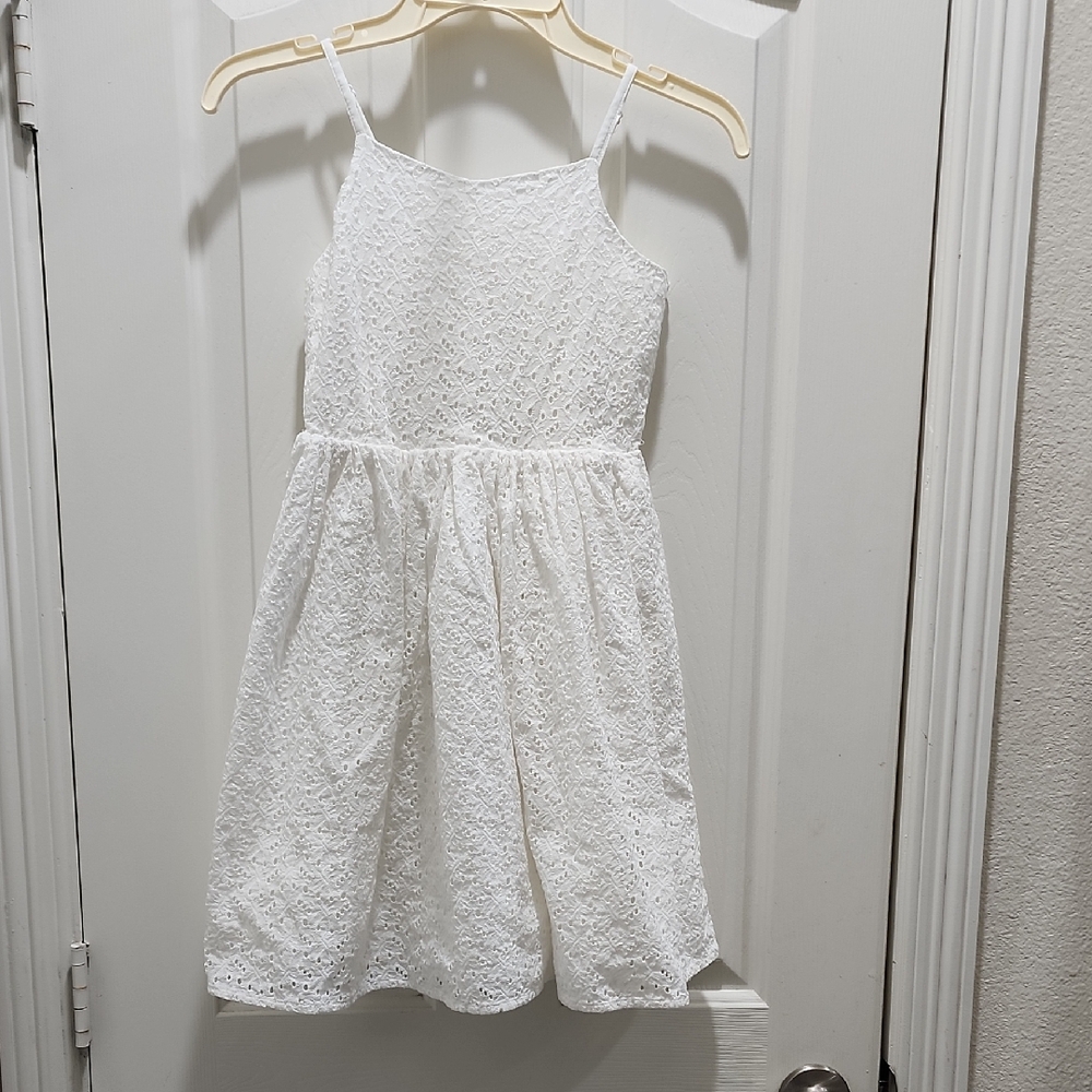 Gymboree White Eyelet Dress